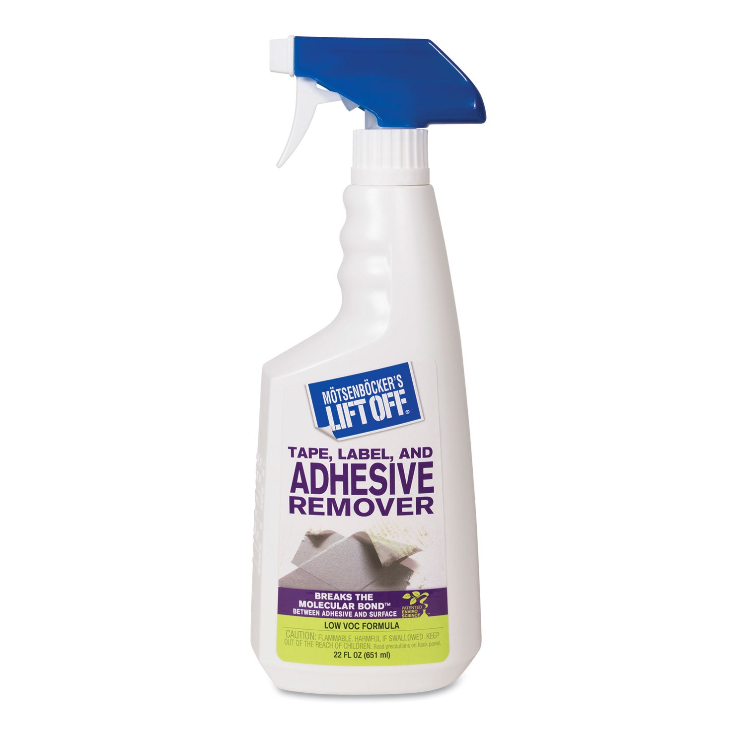 Motsenbocker's Lift-Off - No. 2 Adhesive/Grease Stain Remover, 22 oz. Trigger Spray, Sold as 1 EA