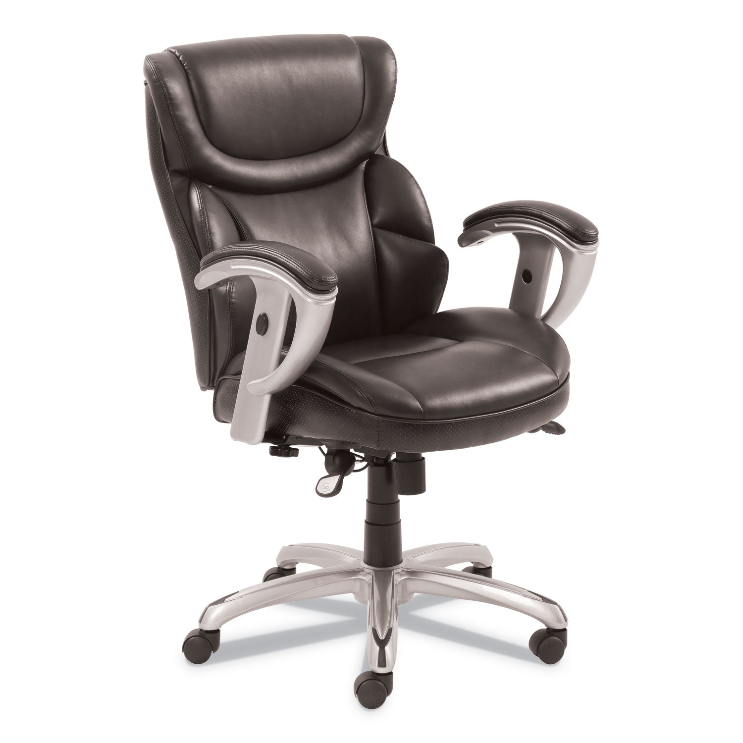 emerson-task-chair-supports-up-to-300-lb-1875-to-2175-seat-height-brown-seat-back-silver-base_srj49711brw - 1