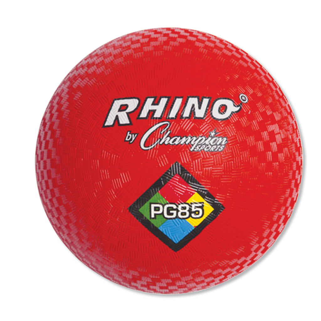 Playground Ball, 8.5" Diameter, Red - 