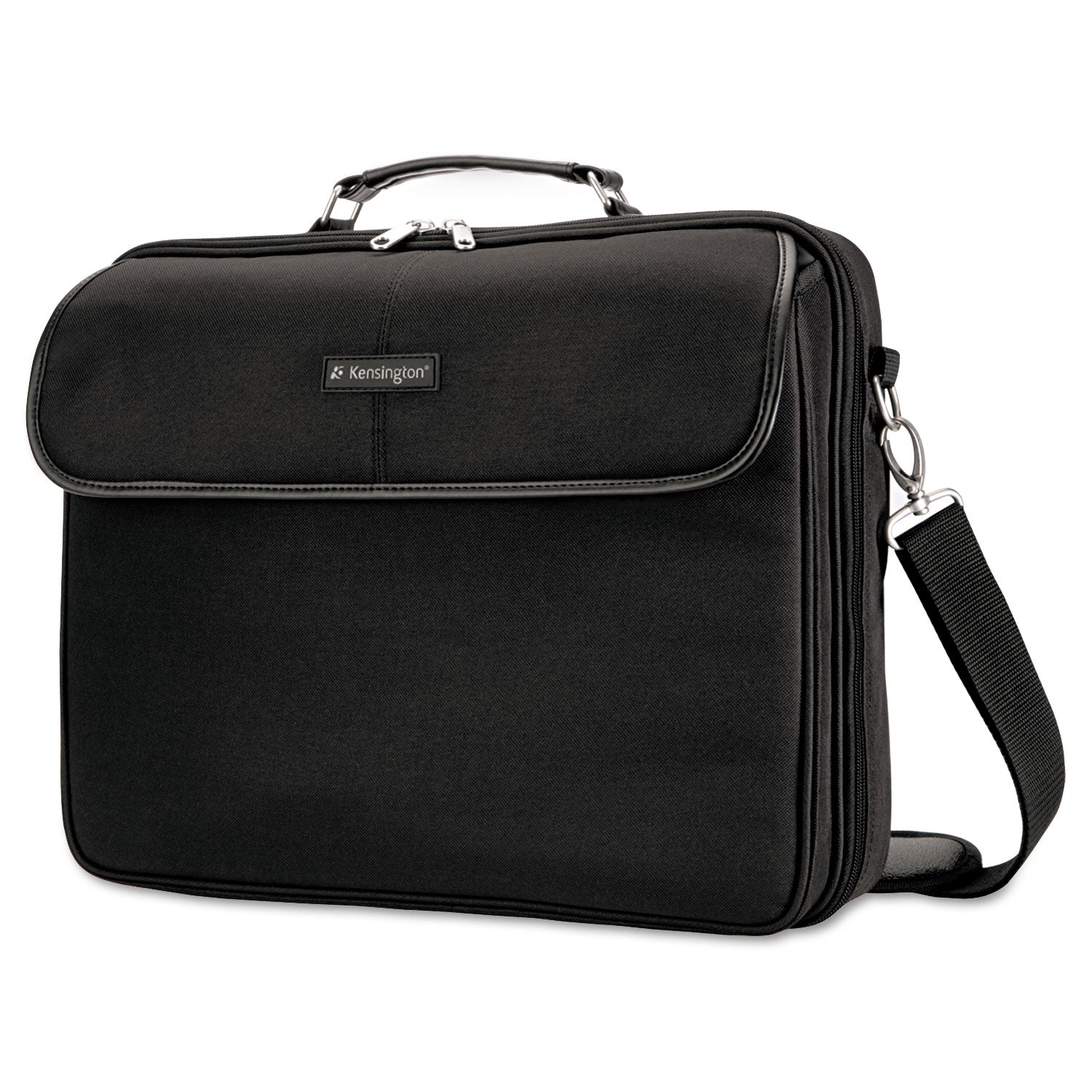 Simply Portable 30 Laptop Case, Fits Devices Up to 15.6", Polyester, 15.75 x 3 x 13.5, Black - 