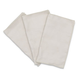 Microfiber Cleaning Cloths, 6 x 7, Unscented, Gray, 3/Pack - 