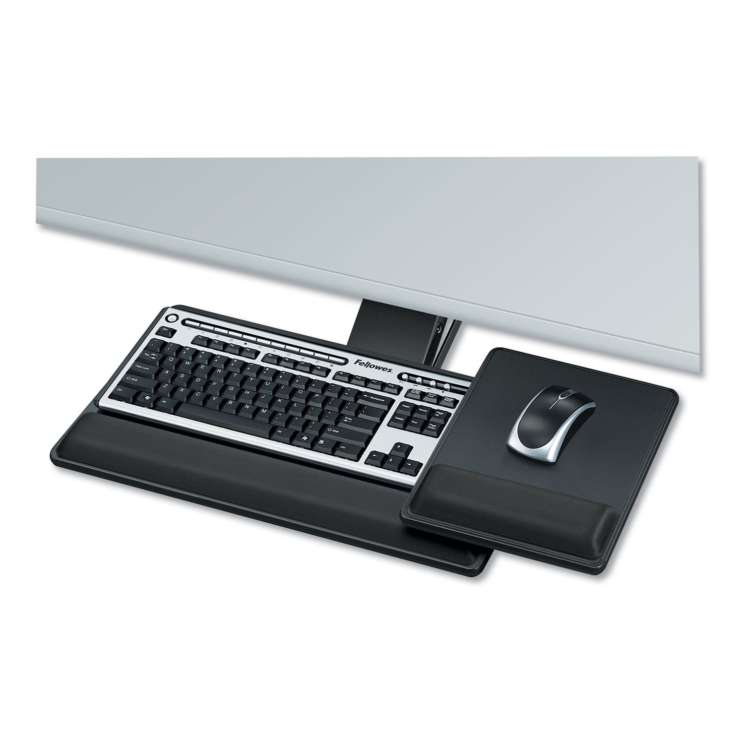 Designer Suites Premium Keyboard Tray, 19w x 10.63d, Black - 