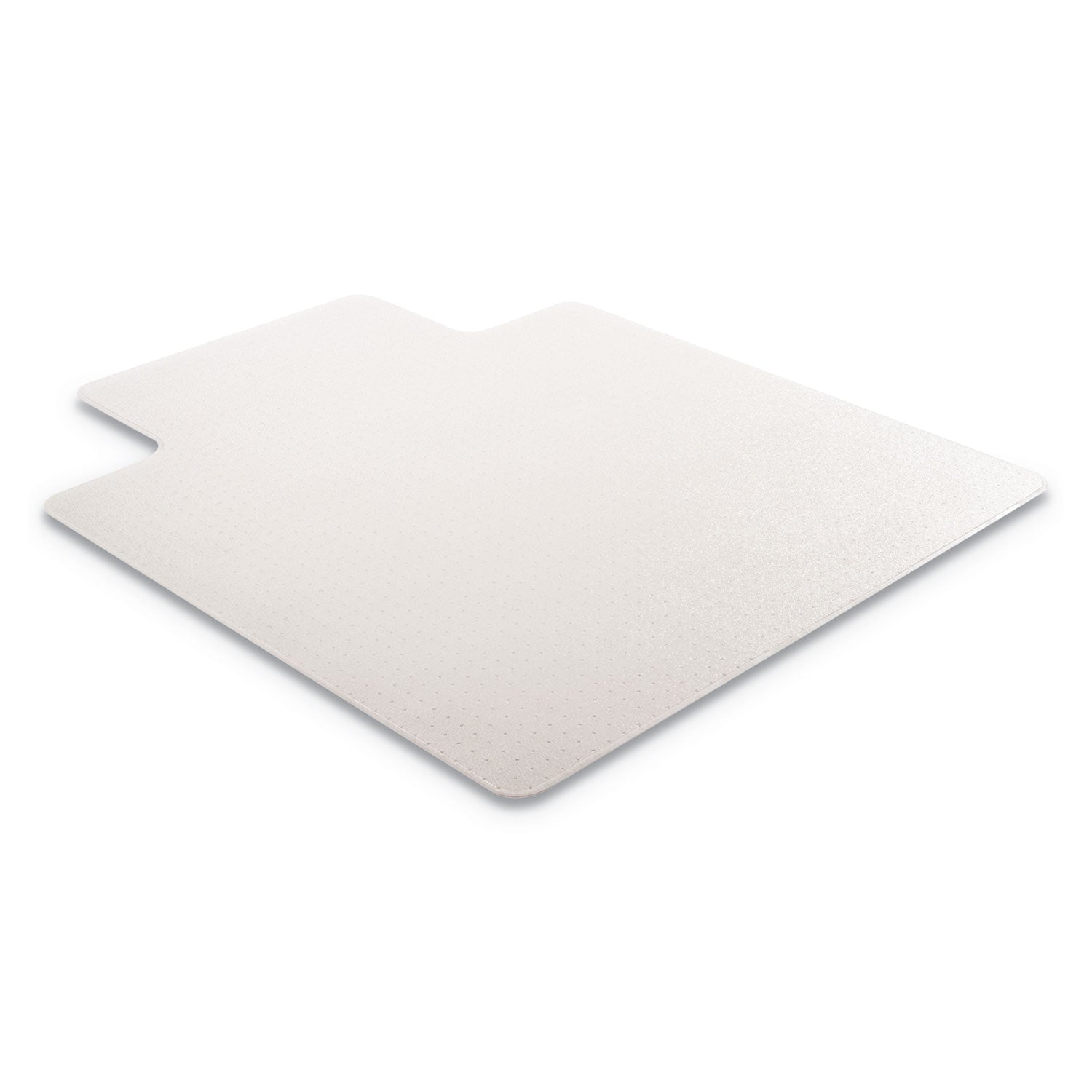 RollaMat Frequent Use Chair Mat, Med Pile Carpet, Flat, 36 x 48, Lipped, Clear - 