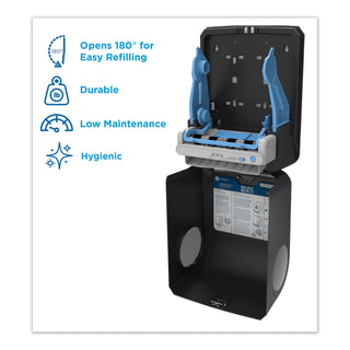 Pacific Blue Ultra Paper Towel Dispenser, Automated, 12.9 x 9 x 16.8, Black