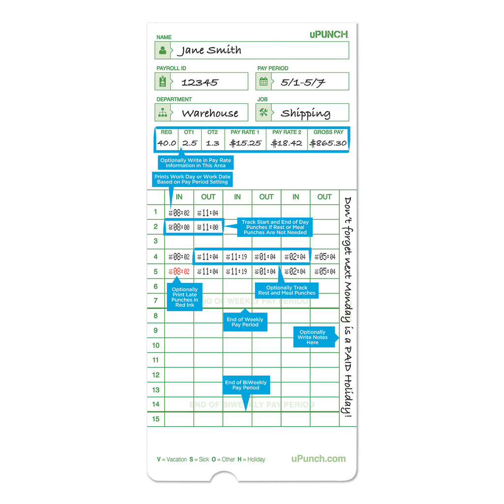 time-clock-cards-for-upunch-hn1000-hn3000-hn3600-two-sides-75-x-35-100-pack_ppzhntcg1100 - 3