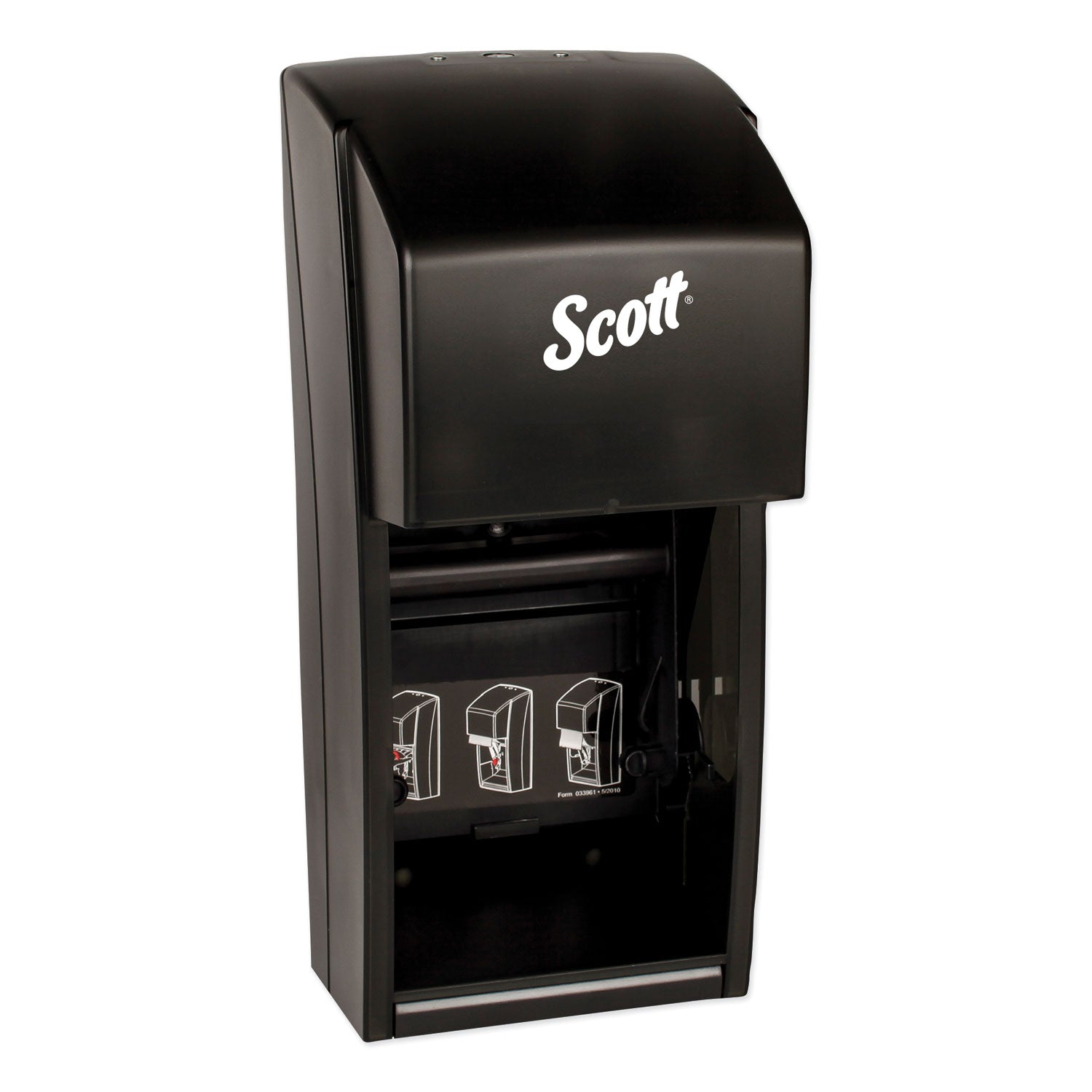 Essential SRB Tissue Dispenser, 6 x 6.6 x 13.6, Transparent Smoke - 2