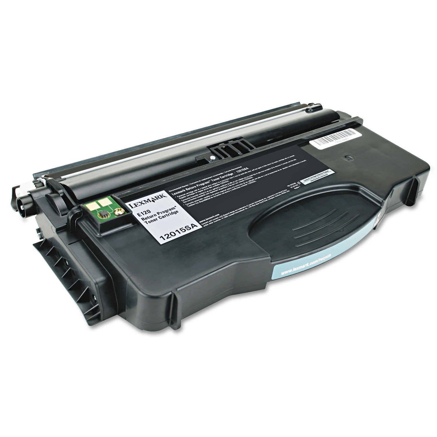 12015SA Return Program Toner, 2,000 Page-Yield, Black - 