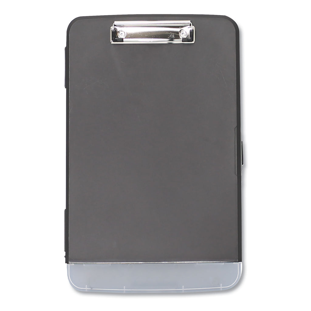 storage-clipboard-with-pen-compartment-05-clip-capacity-holds-85-x-11-sheets-black_unv40319 - 1