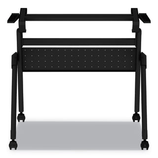 Flip and Nest Table Base, 32.25w x 23.63d x 28.5h, Black