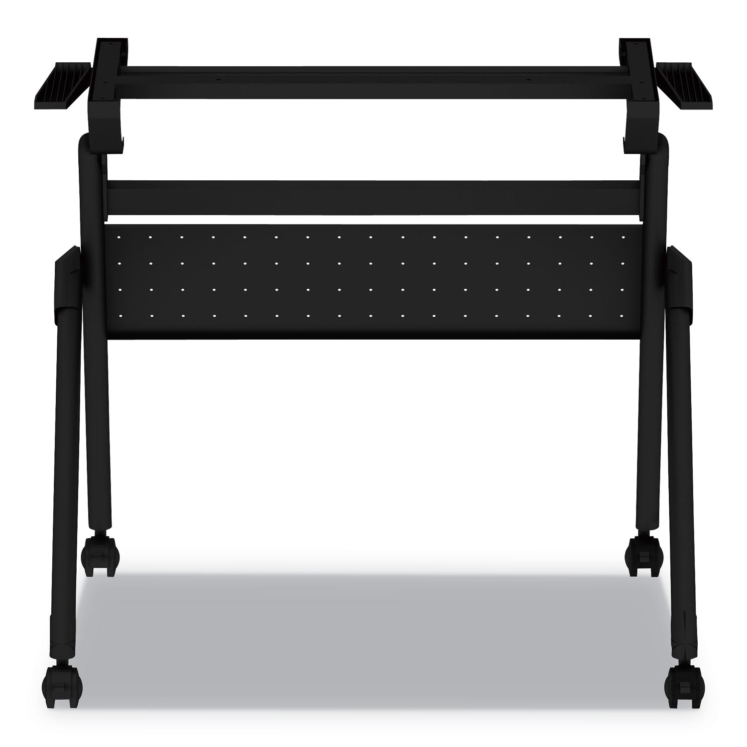 Flip and Nest Table Base, 32.25w x 23.63d x 28.5h, Black