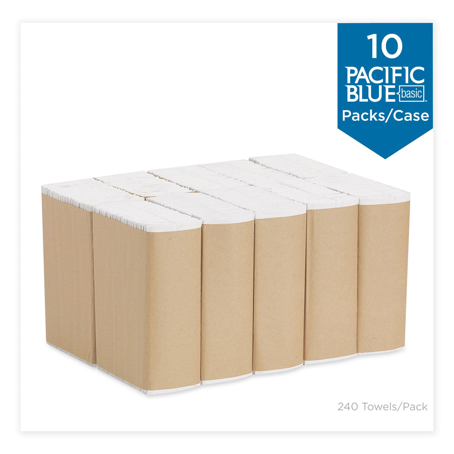 pacific-blue-basic-c-fold-paper-towels-1-ply-101-x-132-white-240-pack-10-packs-carton_gpc20603 - 4