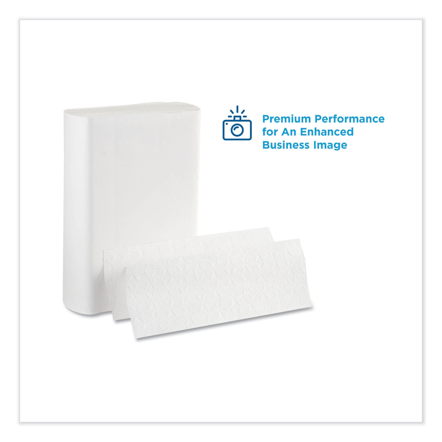 Pacific Blue Ultra Folded Paper Towels, 1-Ply, 10.2 x 10.8, White, 220/Pack, 10 Packs/Carton - 