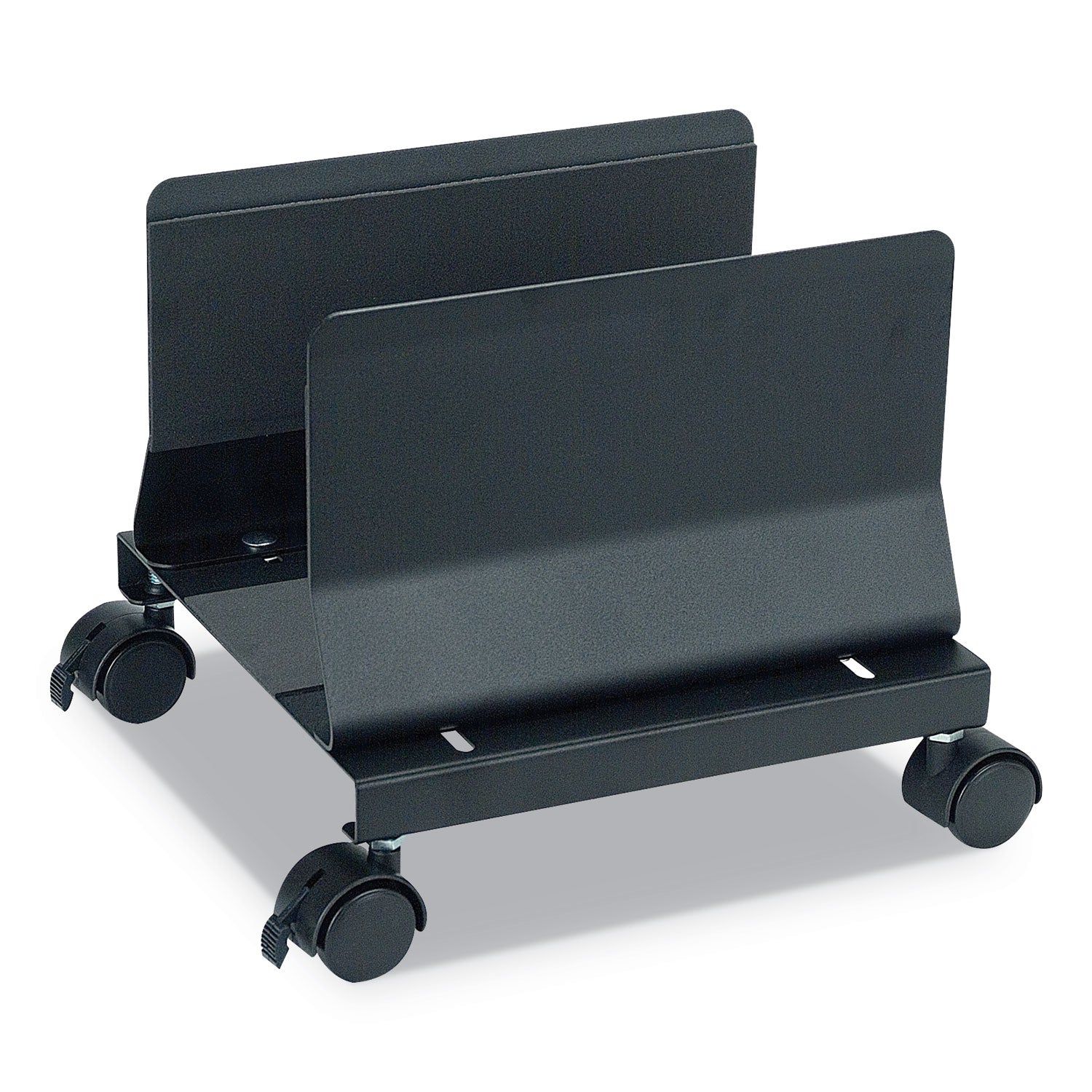 Metal Mobile CPU Stand, 10.25w x 10.63d x 9.75h, Light Gray - 