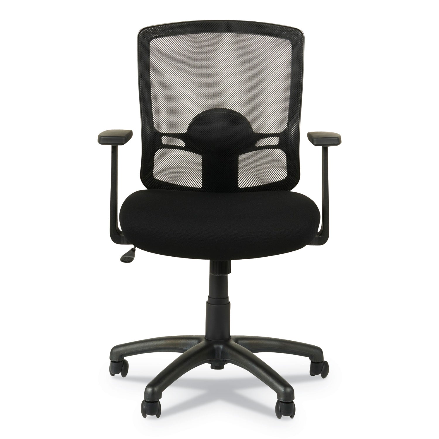 Alera Etros Series Mesh Mid-Back Chair, Supports Up to 275 lb, 18.03" to 21.96" Seat Height, Black - 