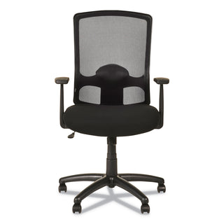Alera Etros Series High-Back Swivel/Tilt Chair, Supports Up to 275 lb, 18.11" to 22.04" Seat Height, Black