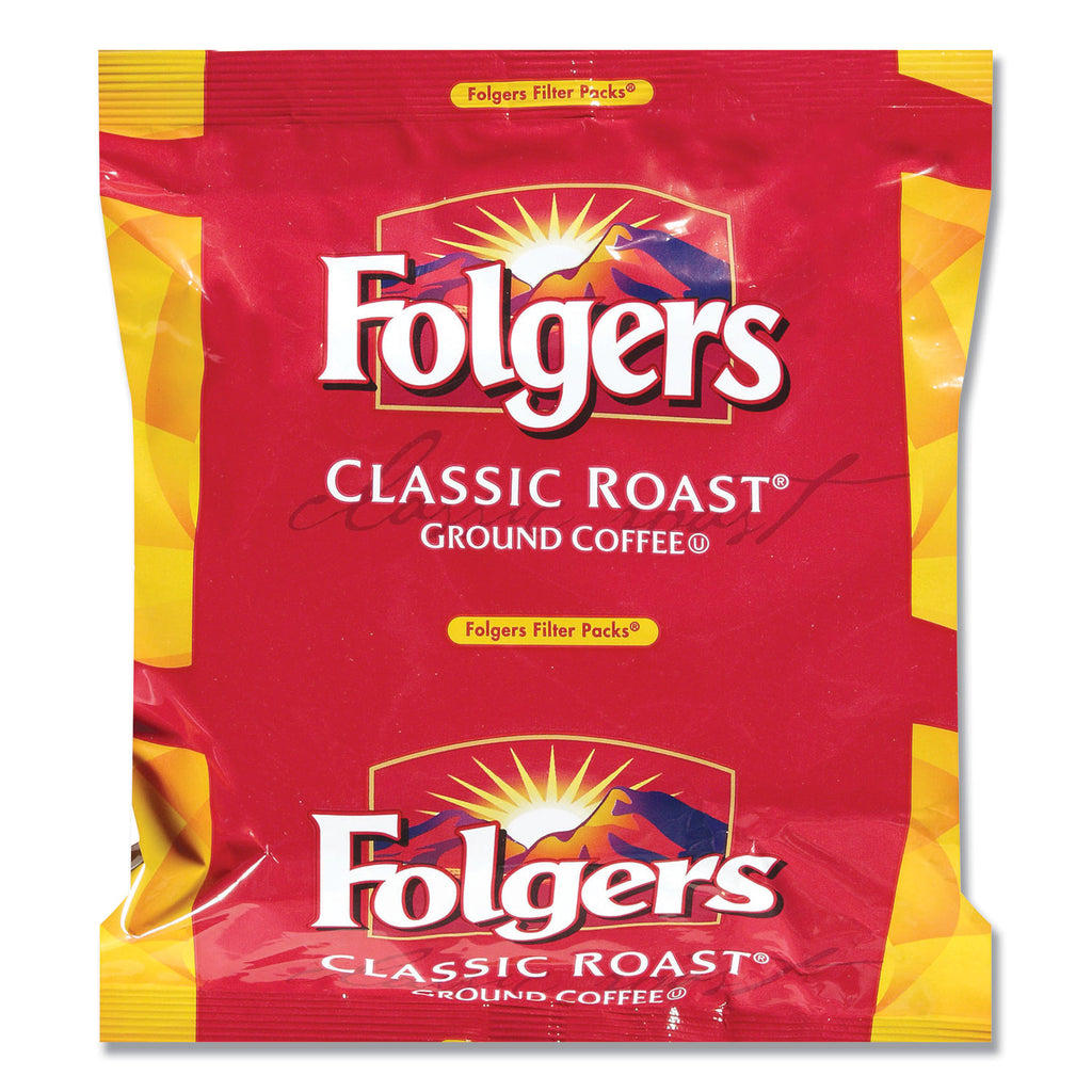 Coffee Filter Packs, Regular, 1.05 oz Filter Pack, 40/Carton - 
