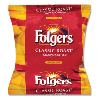 Coffee Filter Packs, Classic Roast, .9oz, 160/Carton - 