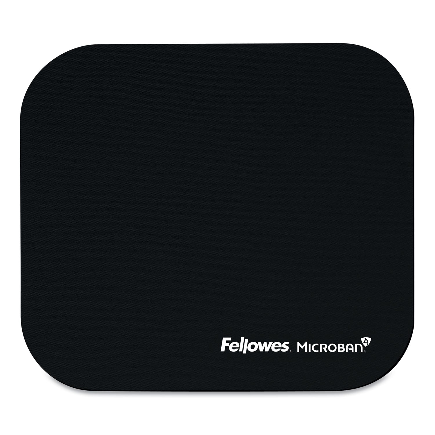 Mouse Pad with Microban Protection, 9 x 8, Black - 