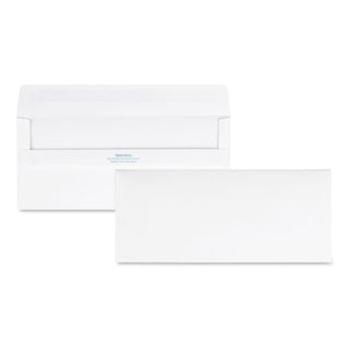 Redi-Seal Envelope, #10, Commercial Flap, Redi-Seal Adhesive Closure, 4.13 x 9.5, White, 500/Box