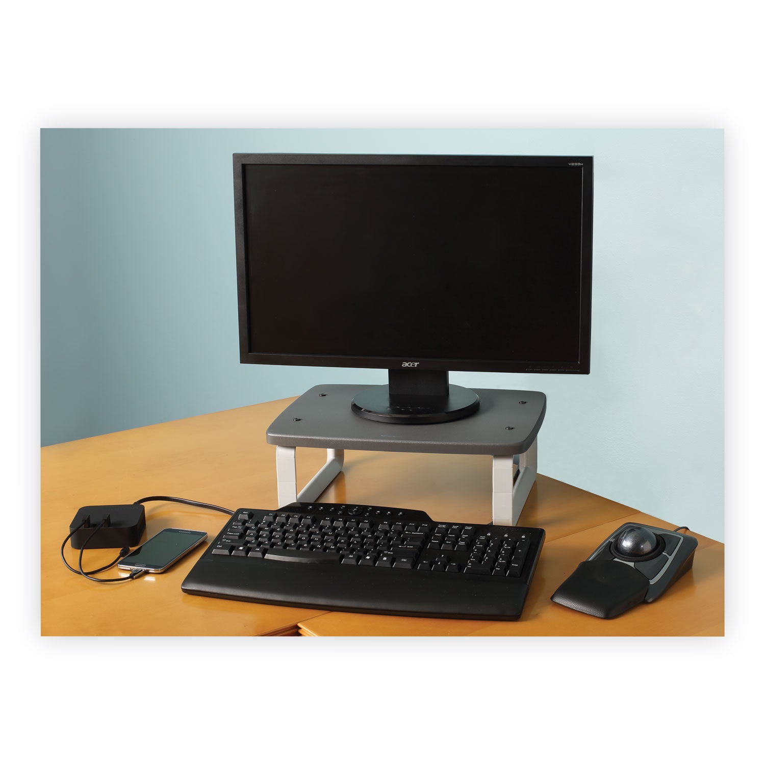 smartfit-monitor-stand-plus-162-x-22-x-3-to-6-black-supports-80-lbs_kmw52786 - 5