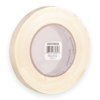 190# Medium Grade Filament Tape, 3" Core, 18 mm x 54.8 m, Clear - 