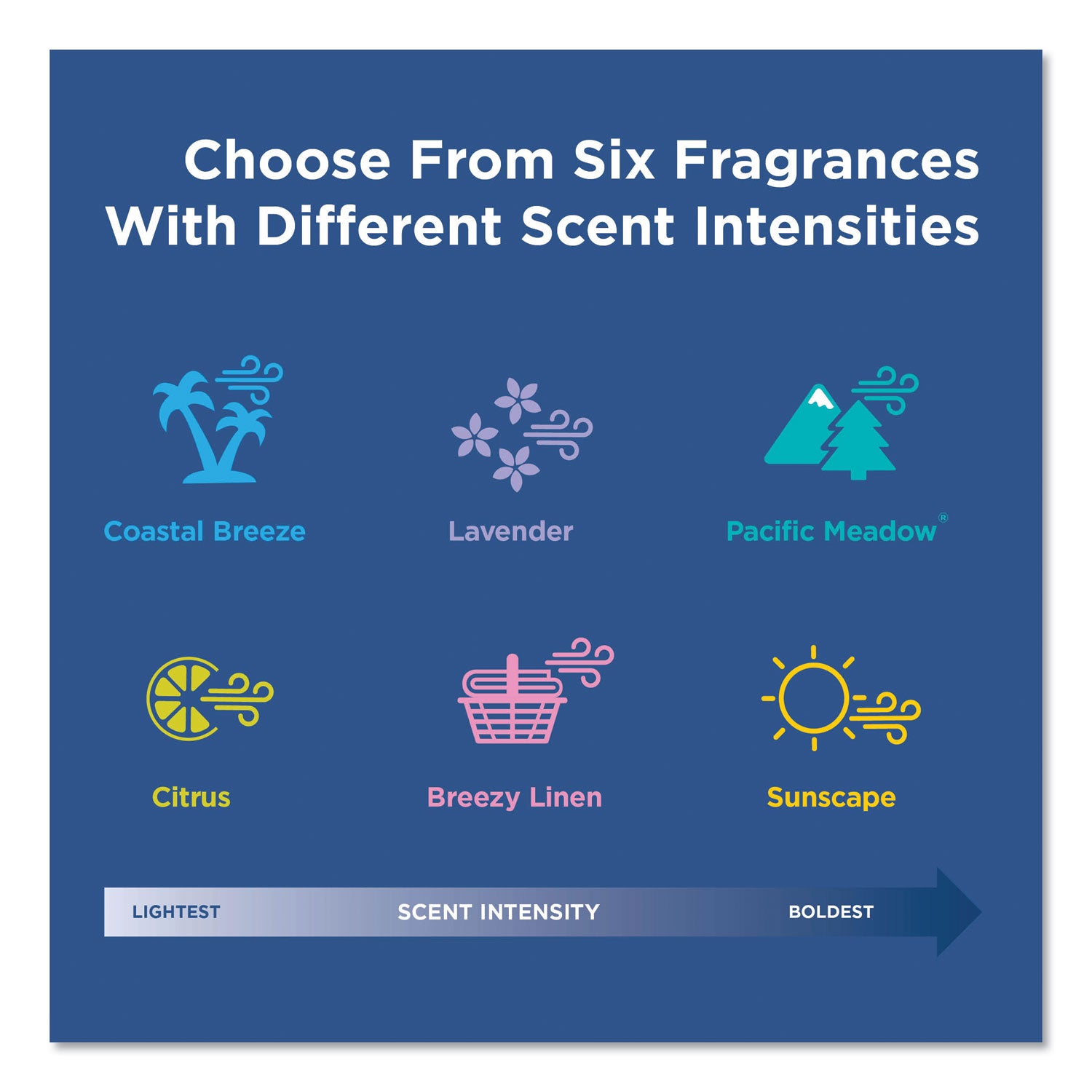 ActiveAire Powered Whole-Room Freshener Dispenser Refills - Coastal Breeze - 30 Day - 12 / Carton - Odor Neutralizer