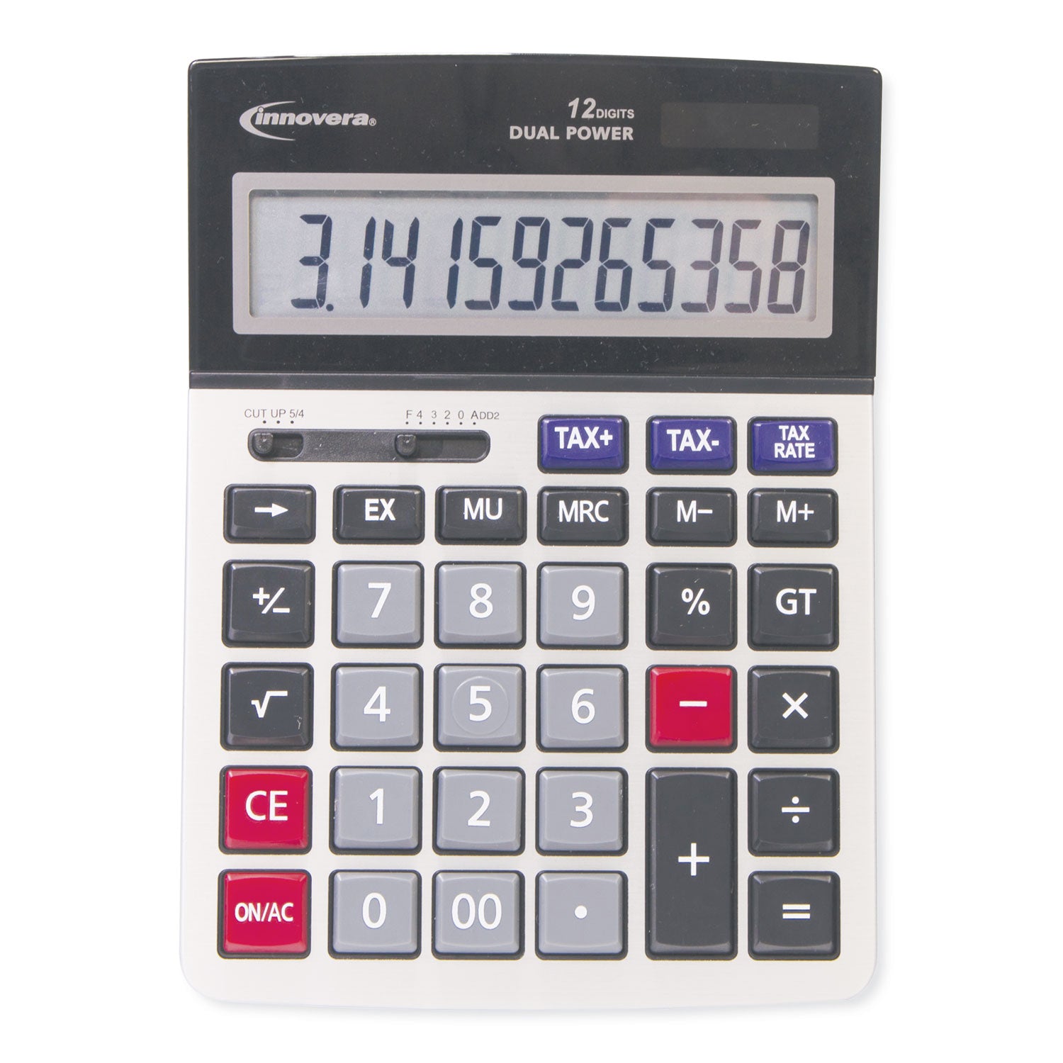 15975 Large Display Calculator, 12-Digit LCD - 