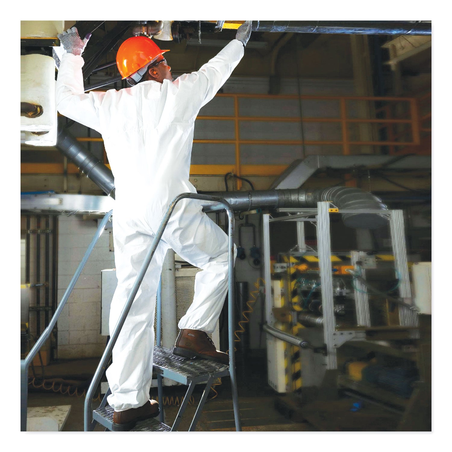 A20 Breathable Particle Protection Coveralls, Zip Closure, 2X-Large, White