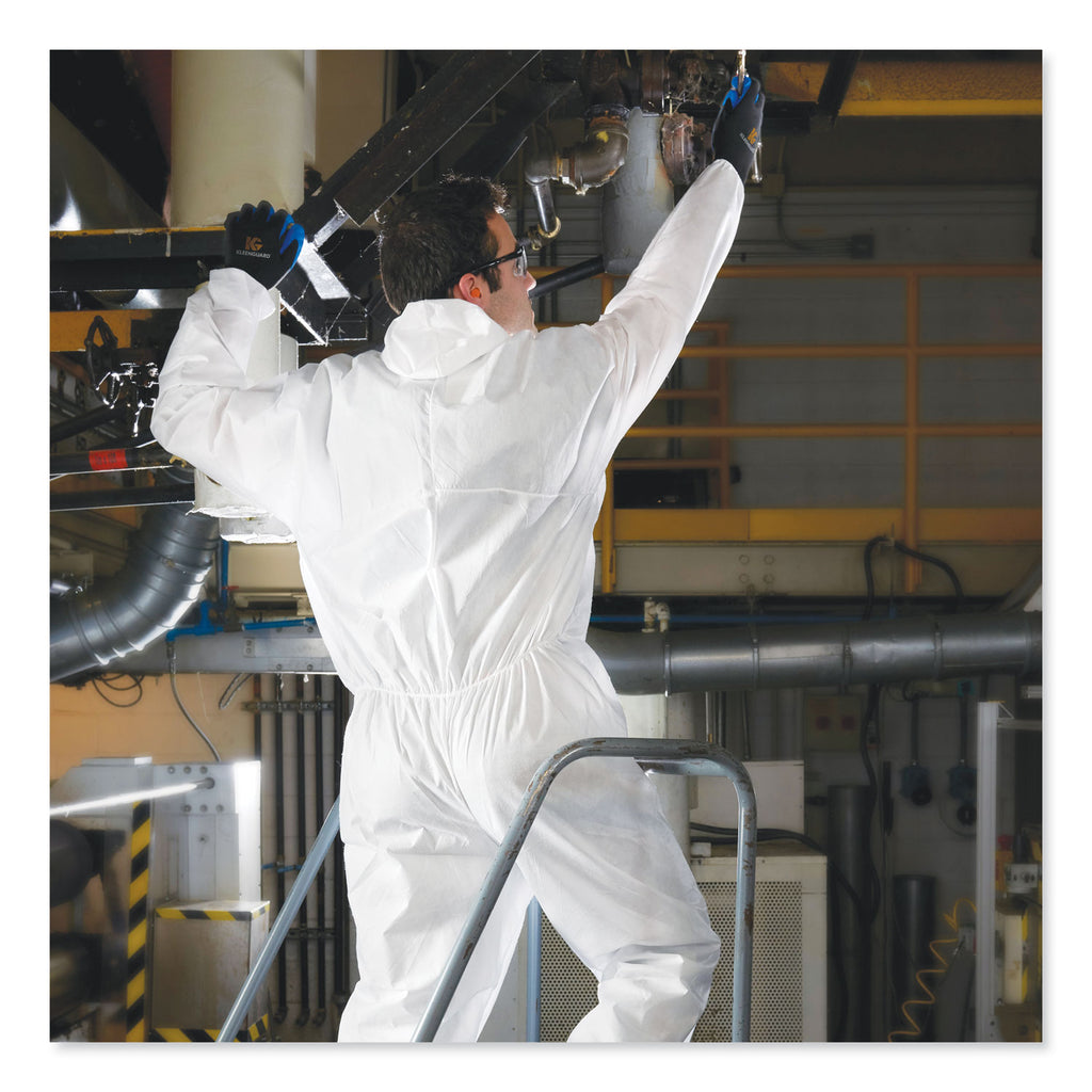 A20 Breathable Particle Protection Coveralls, Zip Closure, 2X-Large, White