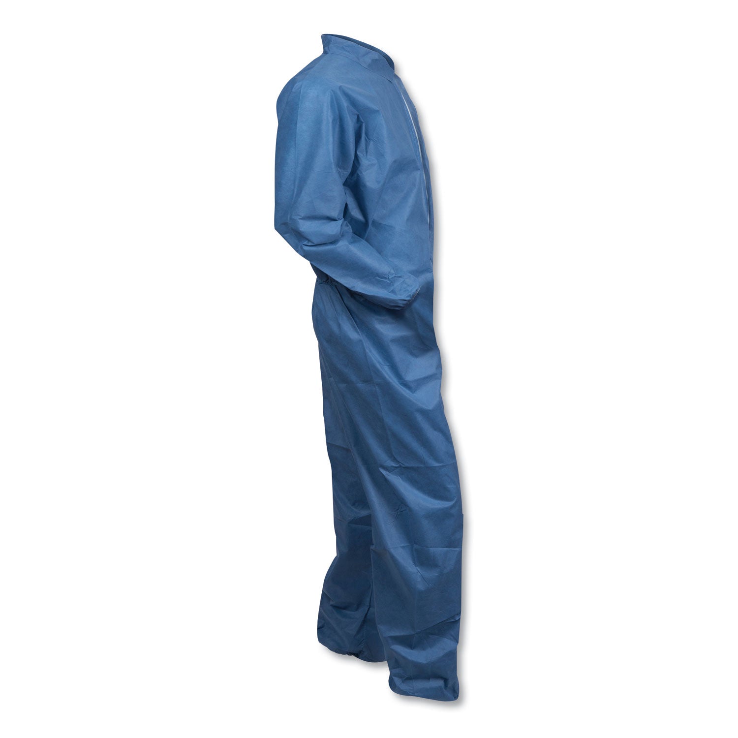 A20 Coveralls, MICROFORCE Barrier SMS Fabric, X-Large, Blue, 24/Carton - 