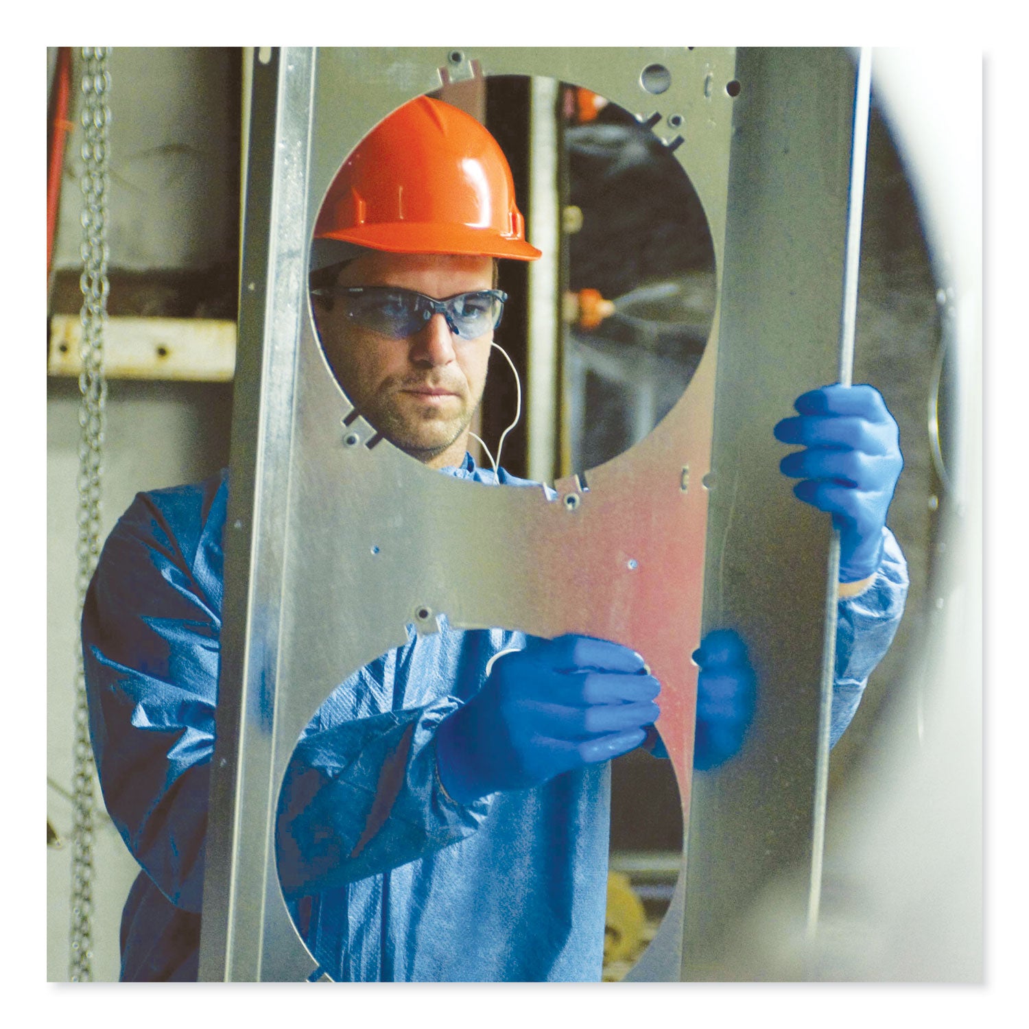A20 Breathable Particle Protection Coveralls, Medium, Blue, 24/Carton