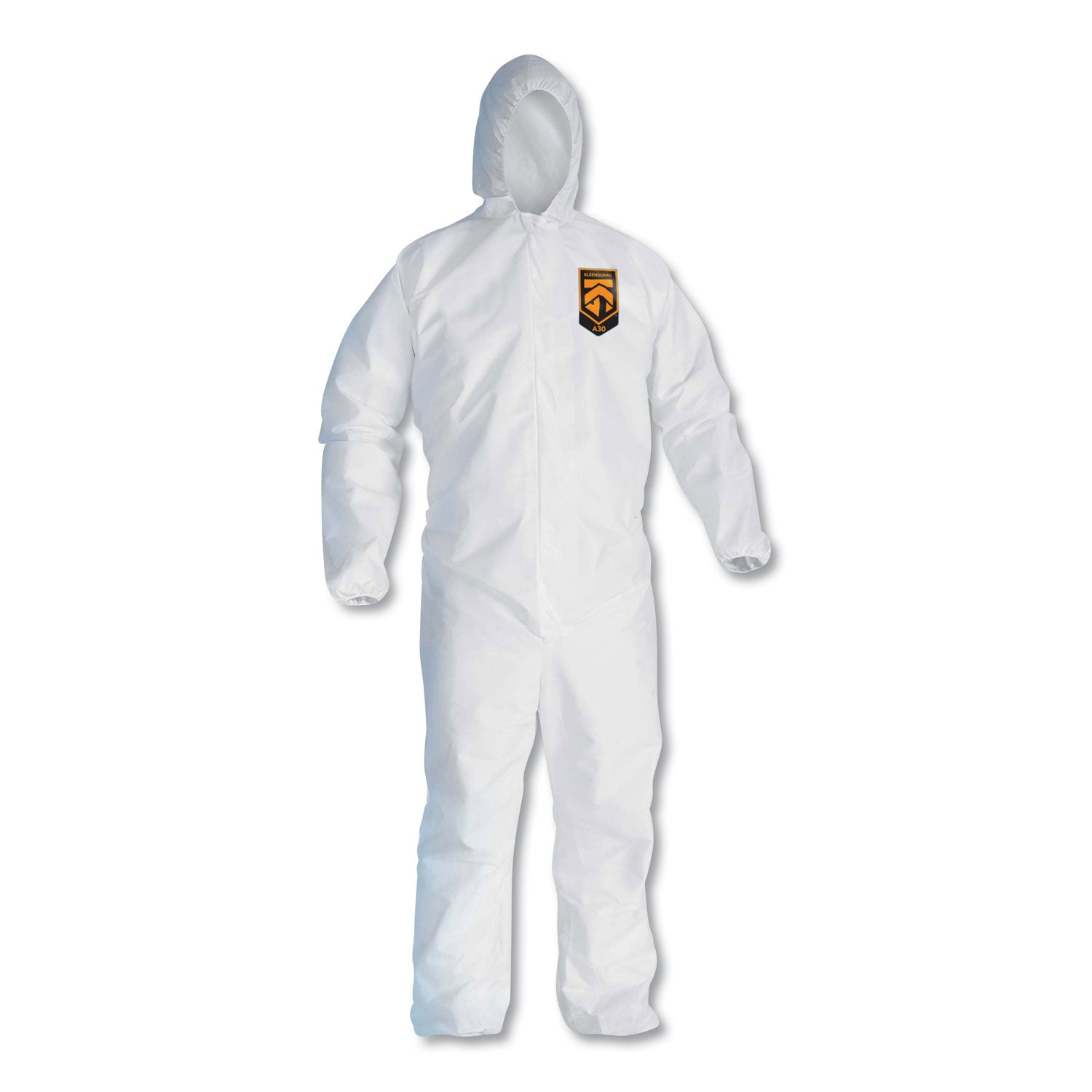 a30-elastic-back-and-cuff-hooded-coveralls-medium-white-25-carton_kcc46112 - 1