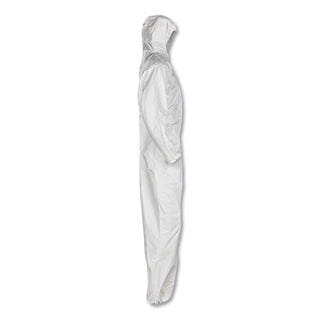 A20 Breathable Particle Protection Coveralls, Zip Closure, 2X-Large, White
