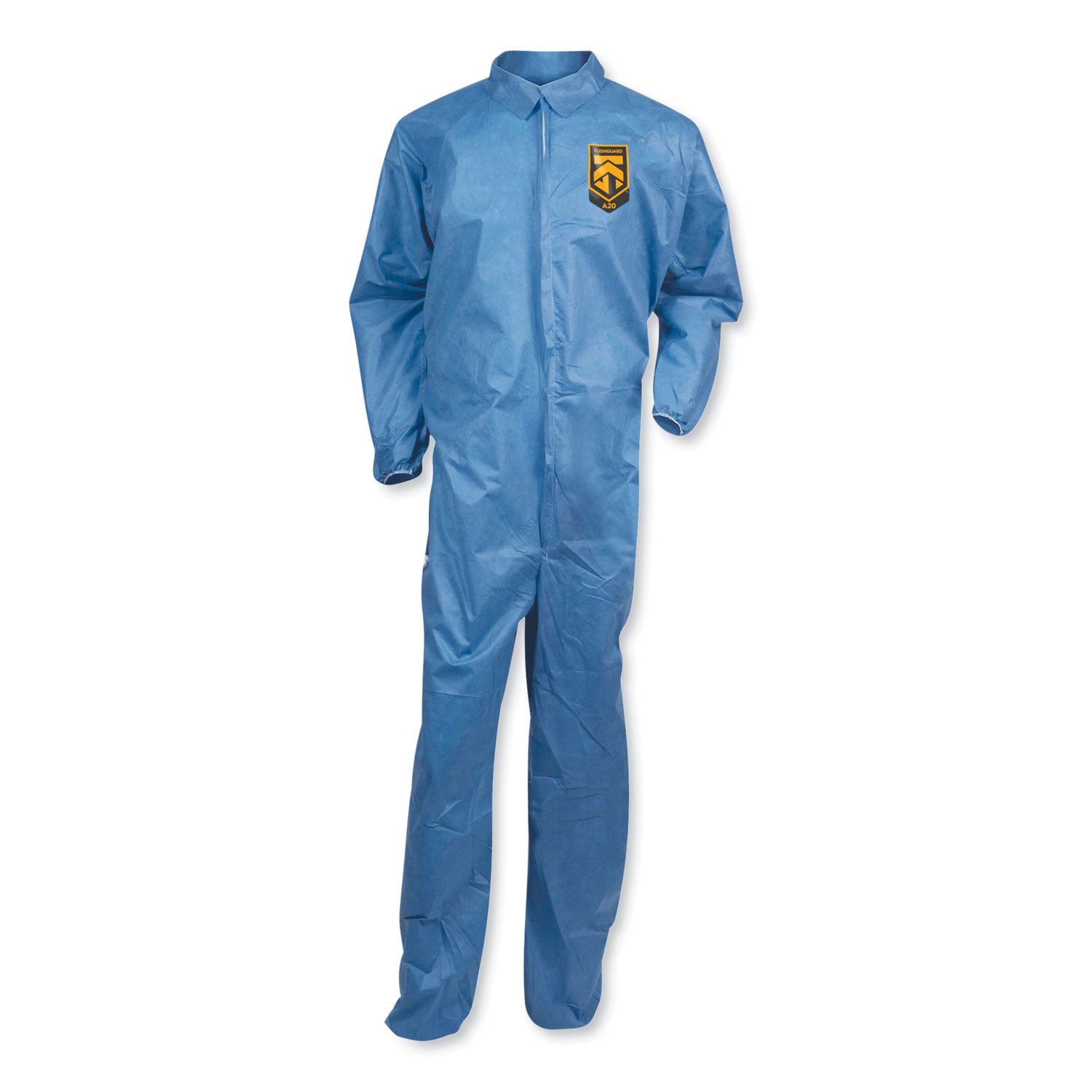 A20 Coveralls, MICROFORCE Barrier SMS Fabric, X-Large, Blue, 24/Carton - 