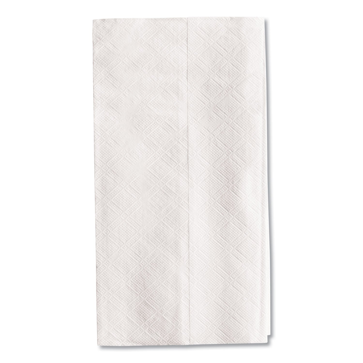 Tall Fold Dispenser Napkins, 1-Ply, 7 x 13 1/2, White, 10000/Carton - 