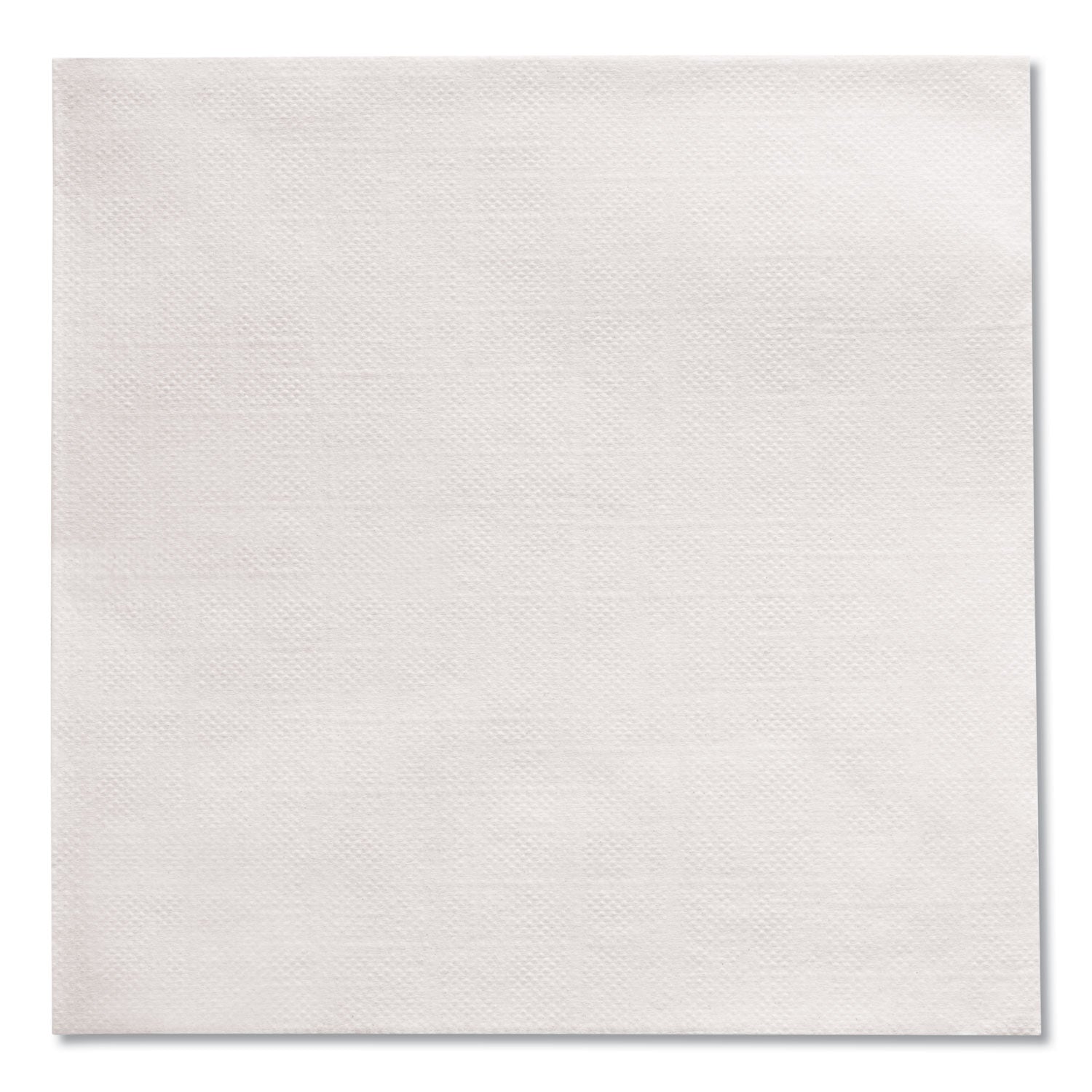 Beverage Napkins, Single-Ply, 9 1/2 x 9 1/2, White, 4000/Carton - 