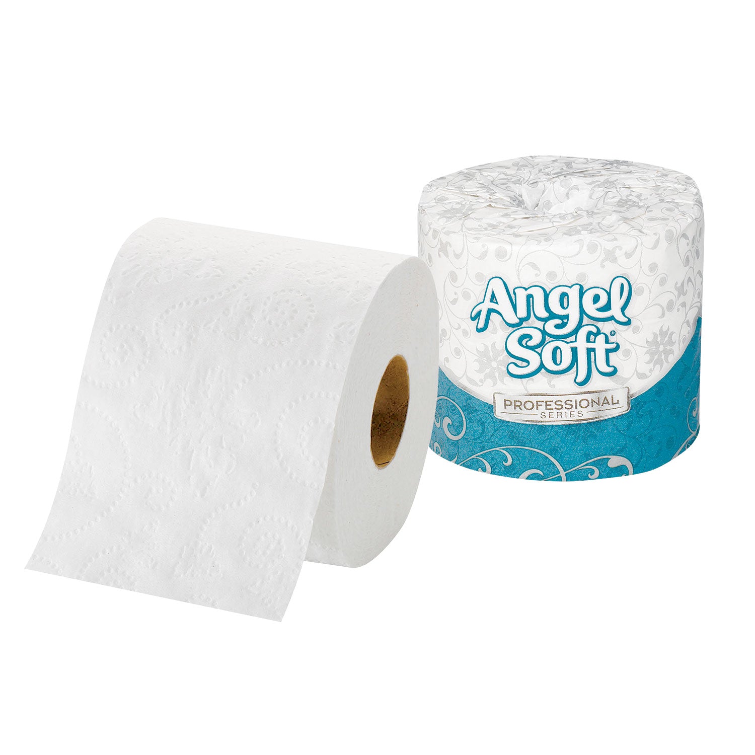 Angel Soft ps Premium Bathroom Tissue, Septic Safe, 2-Ply, White, 450 Sheets/Roll, 40 Rolls/Carton - 