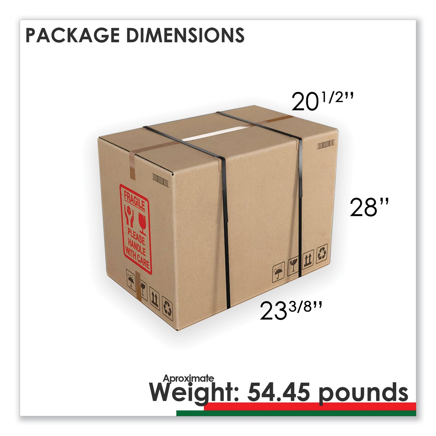 Trento Line Mobile Pedestal File, Left or Right, 2-Drawers: Box/File, Legal/Letter, Cherry, 16.5" x 19.75" x 23.63