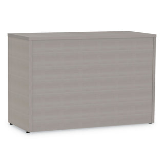 Urban 36" Credenza, Bottom Pedestal, 35.25w x 15.25d x 23.75h, Ash