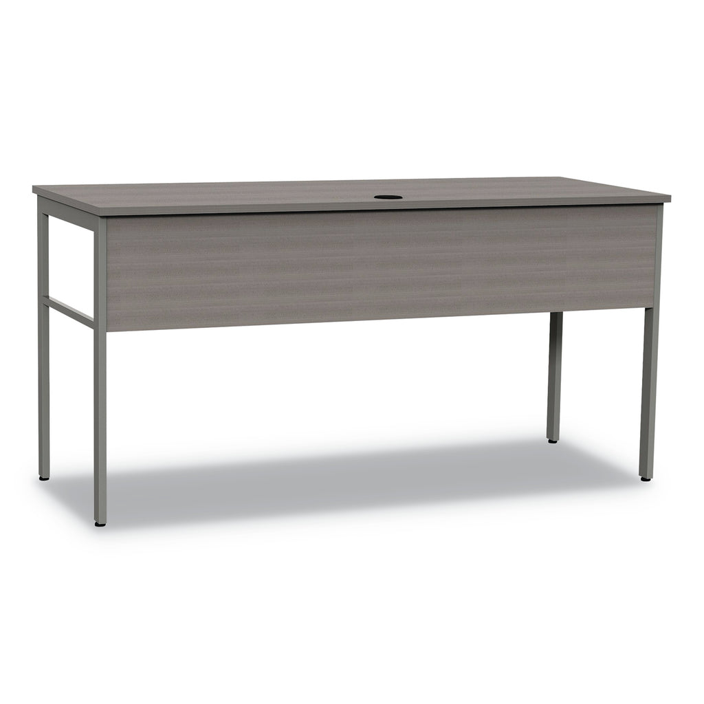 Urban Series Desk Workstation, 59" x 23.75" x 29.5", Ash