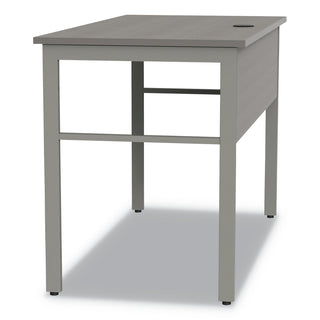 Urban Series Desk Workstation, 47.25" x 23.75" x 29.5", Ash