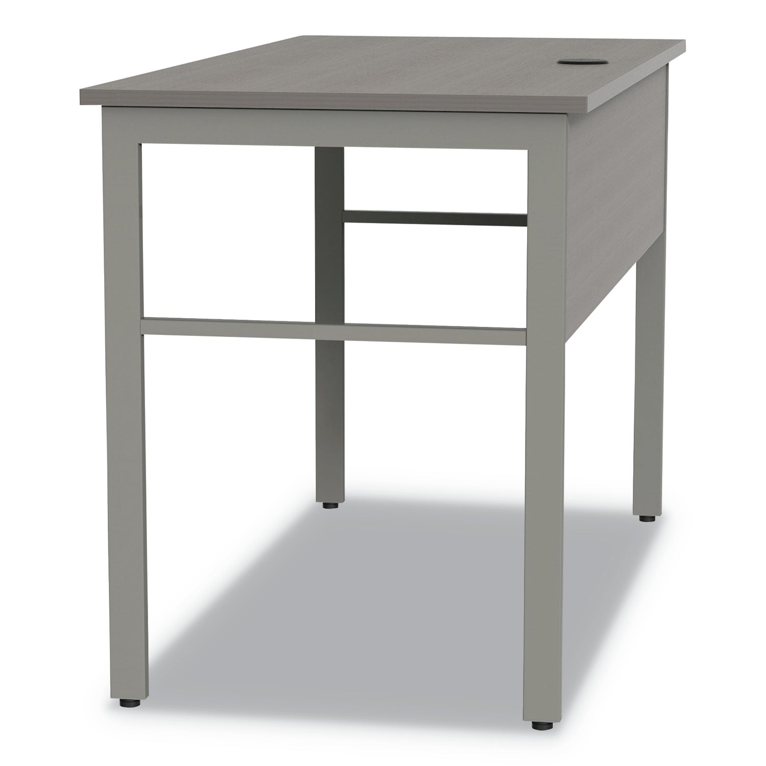 Urban Series Desk Workstation, 47.25" x 23.75" x 29.5", Ash