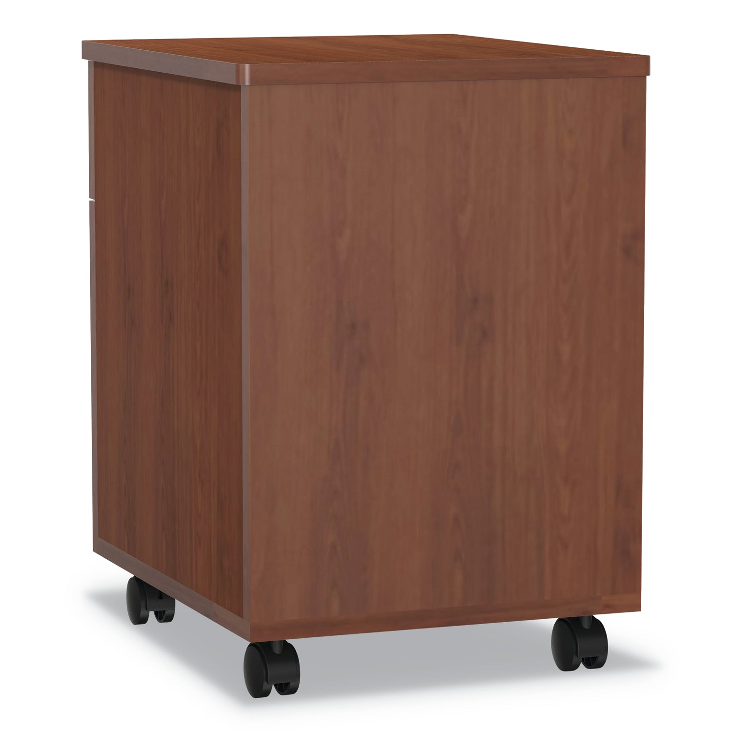 Trento Line Mobile Pedestal File, Left or Right, 2-Drawers: Box/File, Legal/Letter, Cherry, 16.5" x 19.75" x 23.63