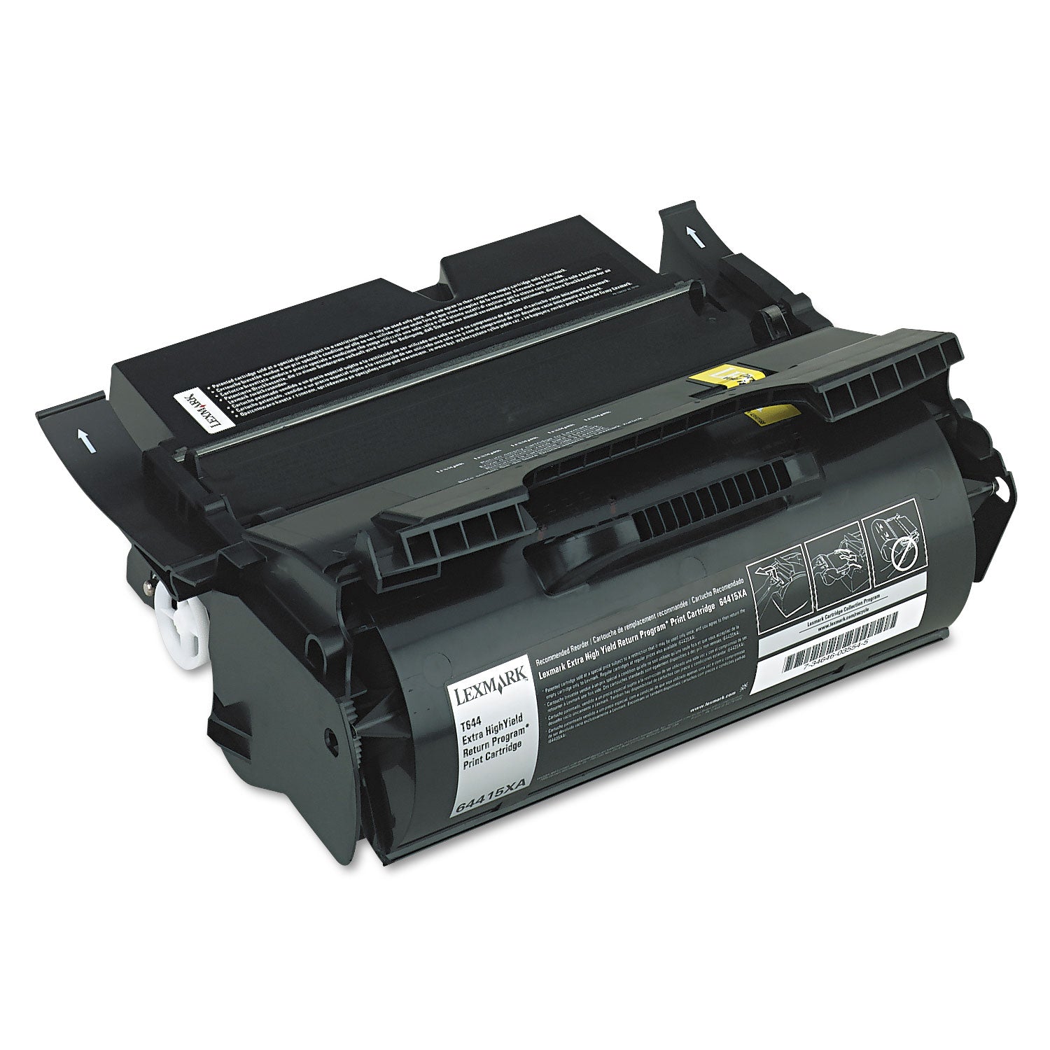 64415XA Return Program Extra High-Yield Toner, 32,000 Page-Yield, Black - 