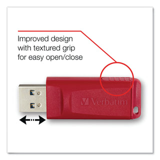 Store 'n' Go USB Flash Drive, 32 GB, Red - 