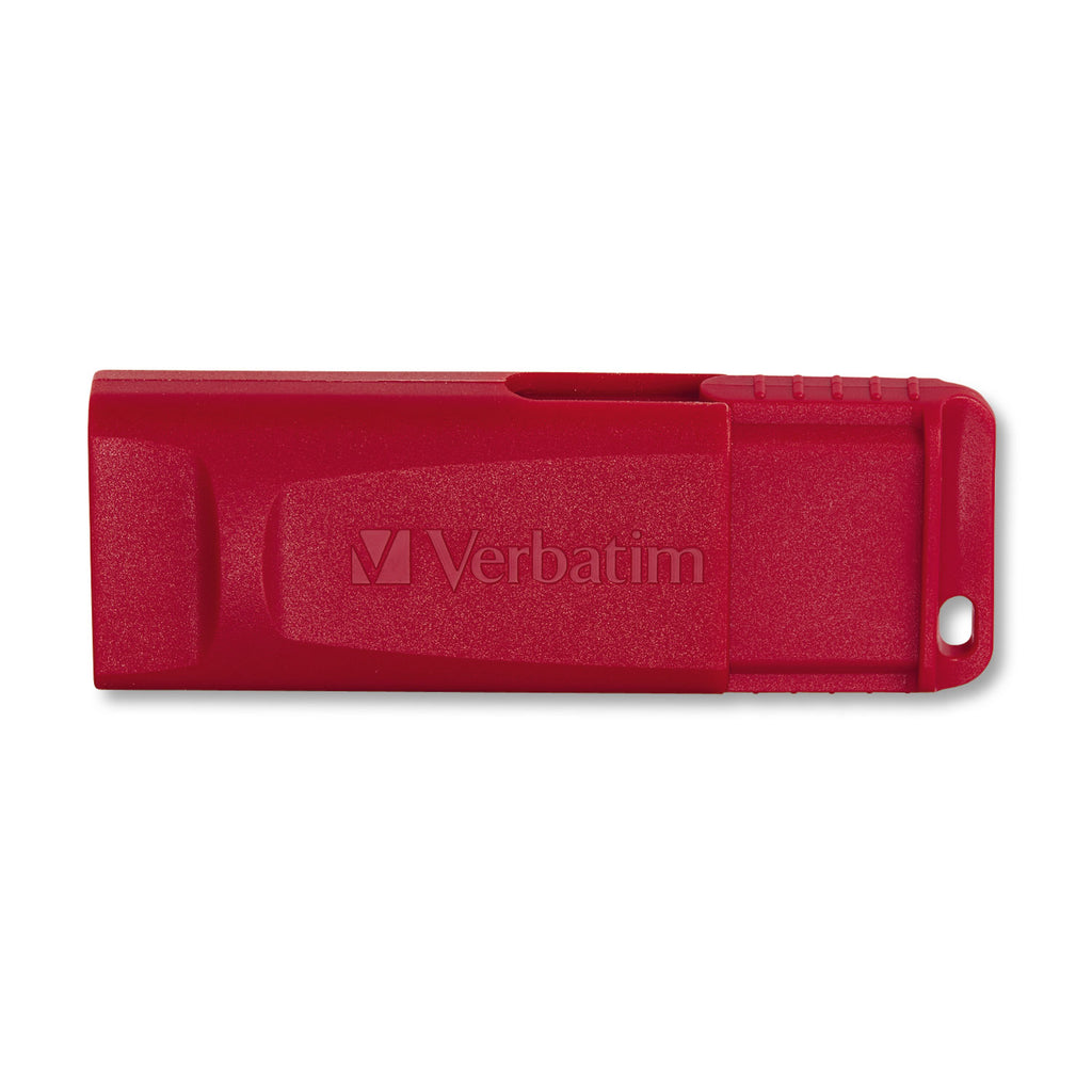 Store 'n' Go USB Flash Drive, 128 GB, Red