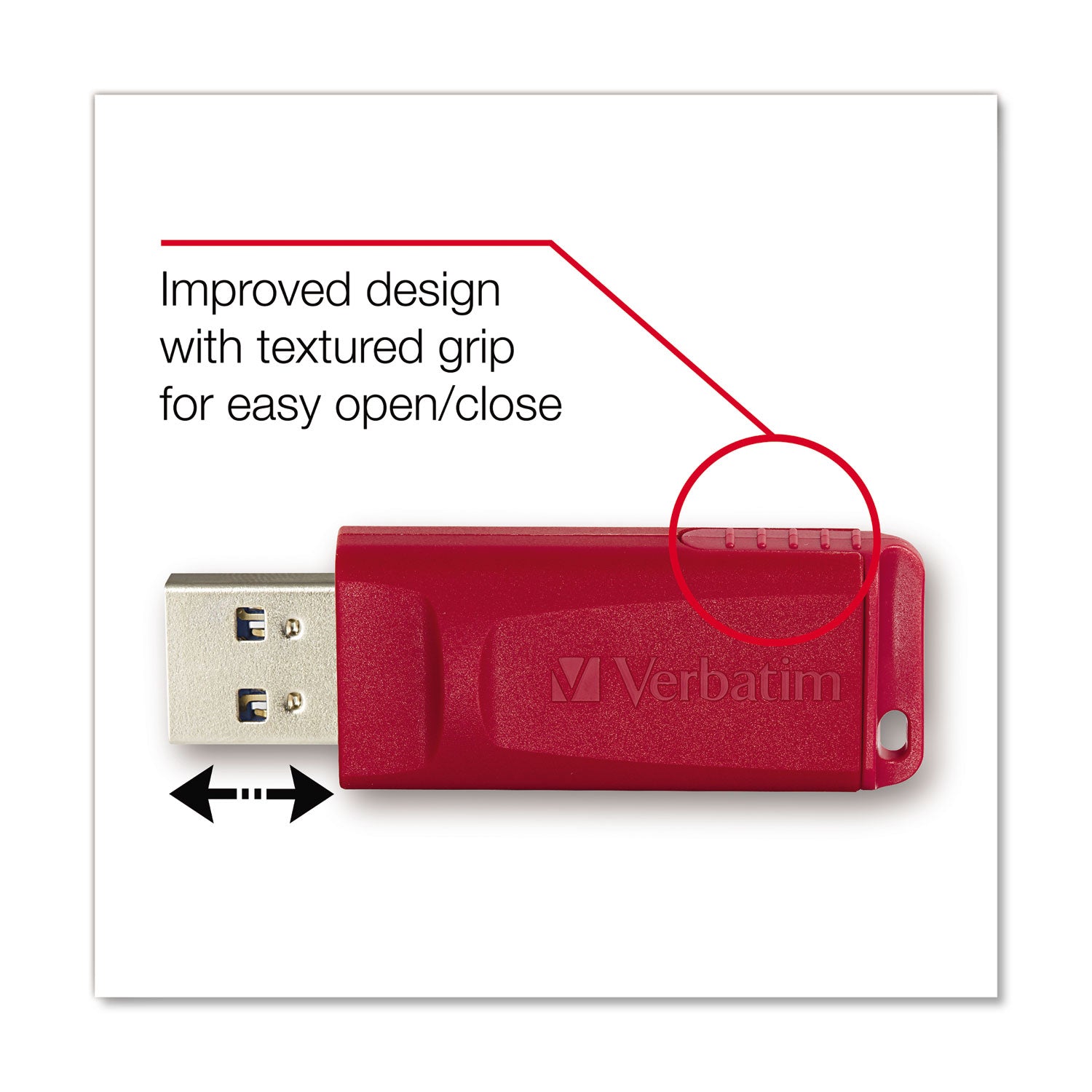 Store 'n' Go USB Flash Drive, 16 GB, Assorted Colors, 4/Pack
