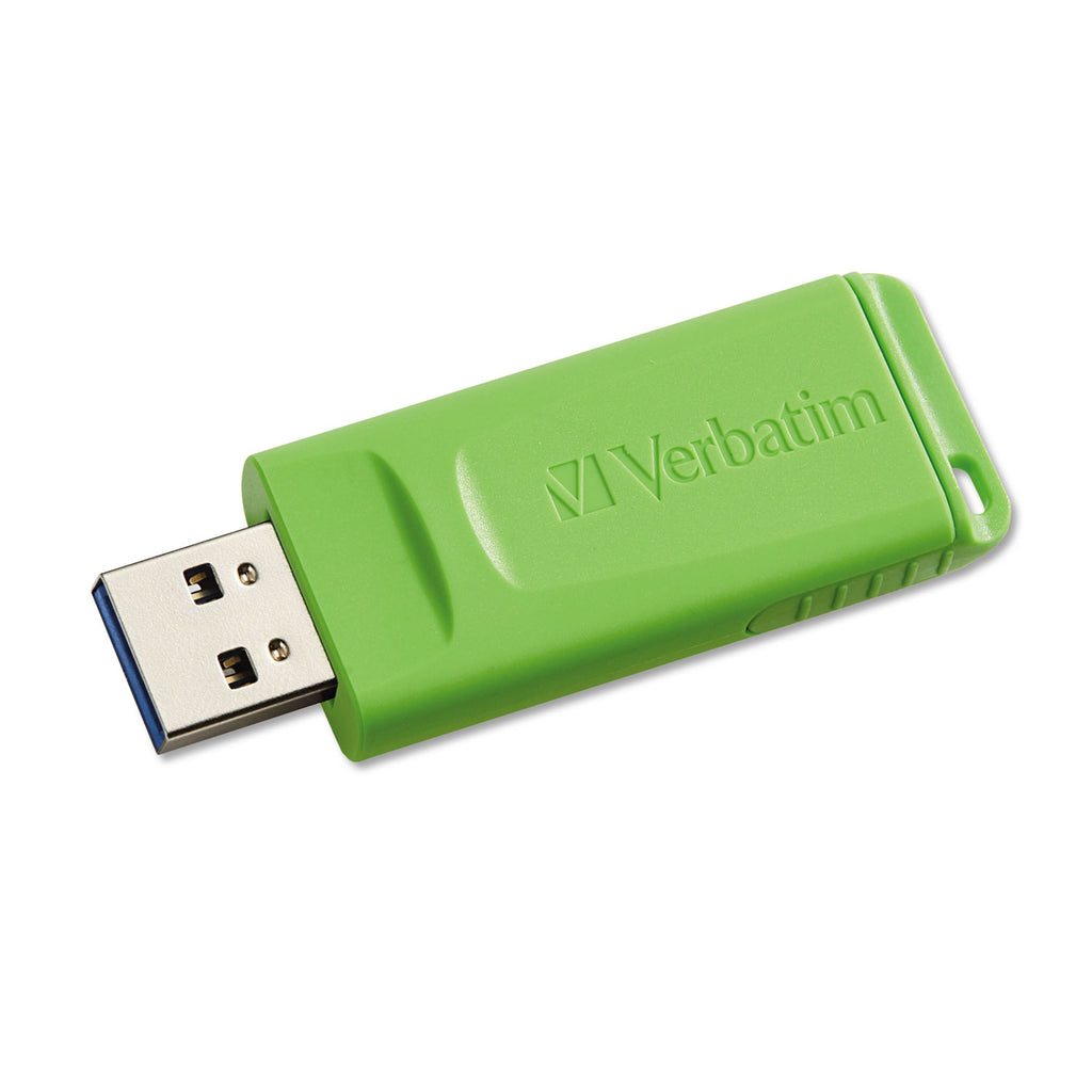 Store 'n' Go USB Flash Drive, 4 GB, Assorted Colors, 3/Pack - 