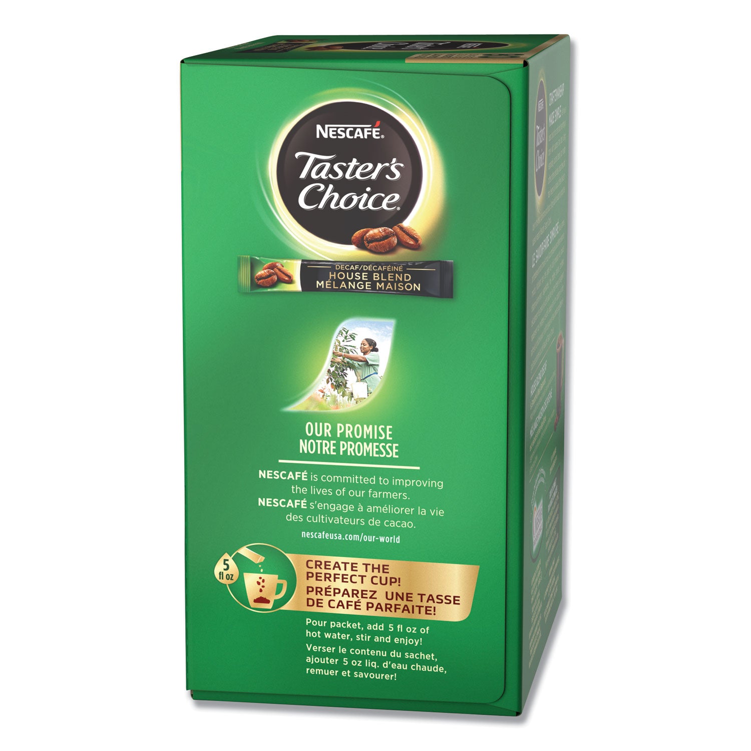 Taster's Choice Stick Pack, Decaf, 0.06oz, 80/Box