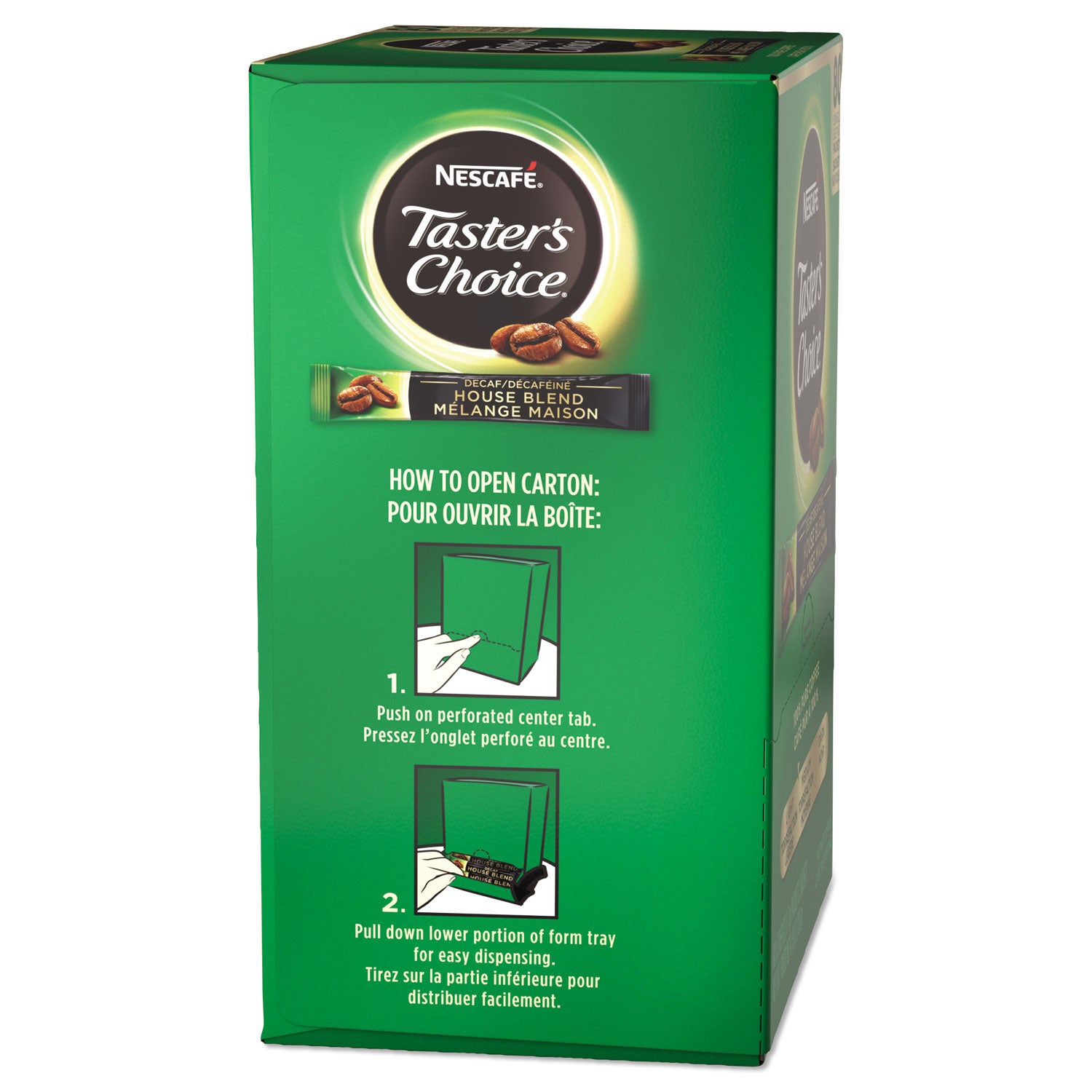 Taster's Choice Stick Pack, Decaf, 0.06oz, 80/Box - 